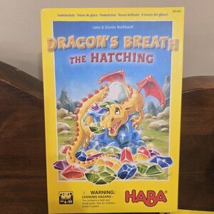 HABA Dragon's Breath The Hatching Board Game Made in Germany Missing 1 Red Gem